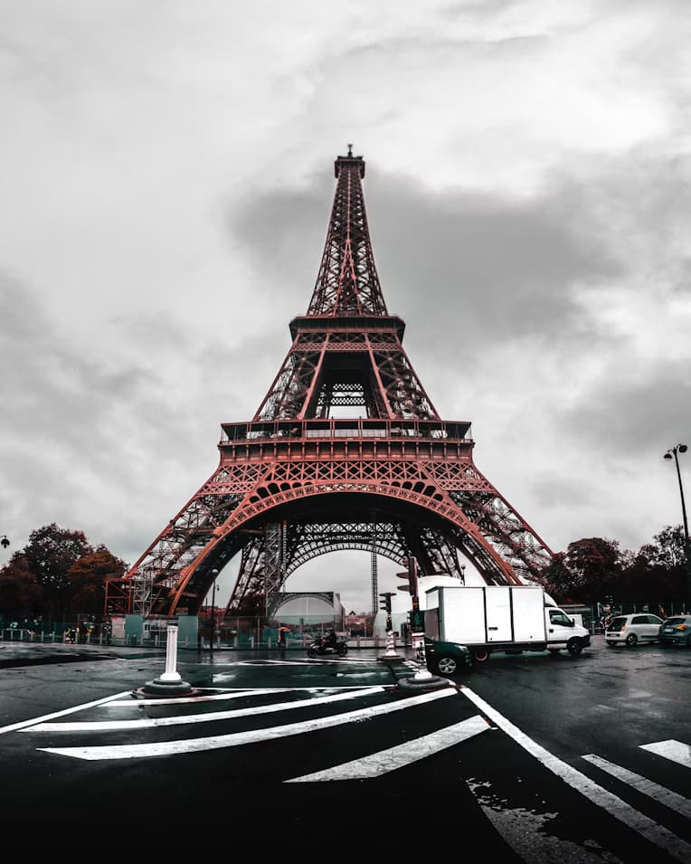 Eiffel Tower in Paris, France